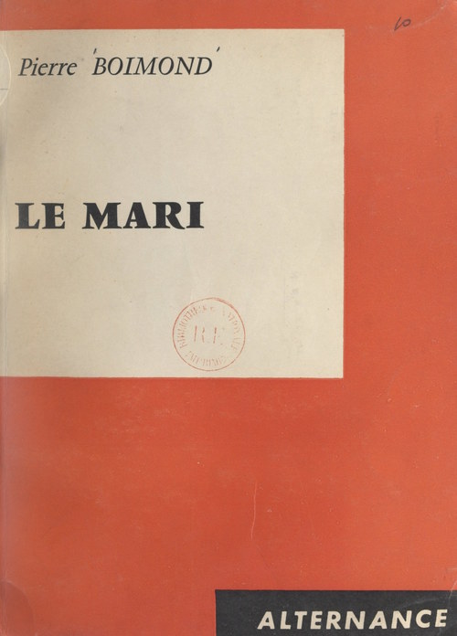 Couverture ebook de Le mari, de Pierre Boimond