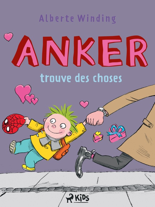 Couverture ebook de Anker trouve des choses, de Alberte Winding