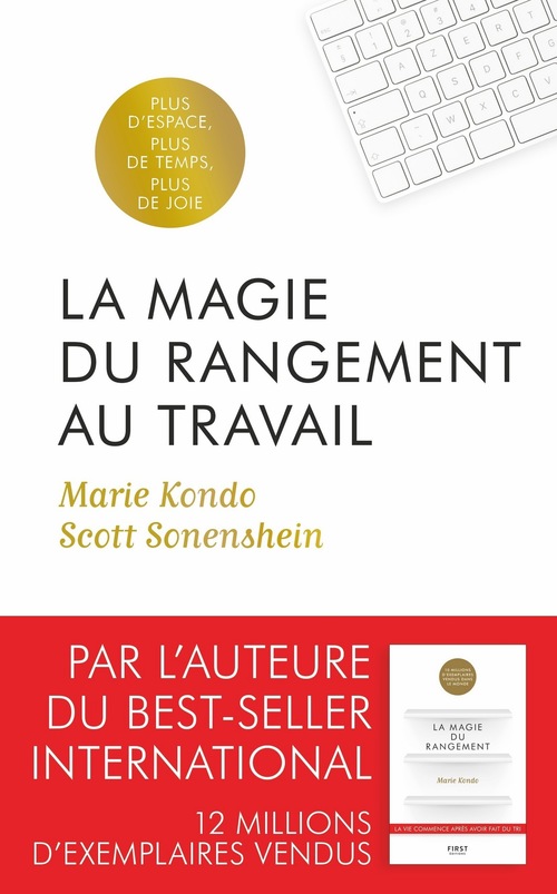 ebook cover of La Magie du rangement au travail, by Marie Kondo, Scott Sonenshein