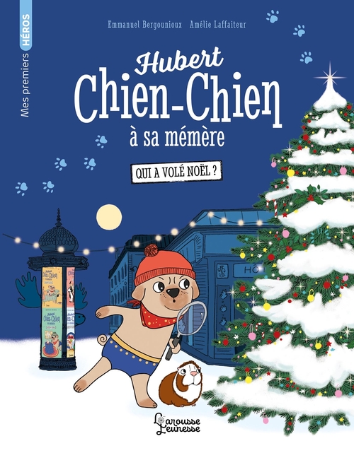 ebook cover of Hubert chien-chien à sa mémère -Qui a volé Noël ?, by Emmanuel Bergounioux