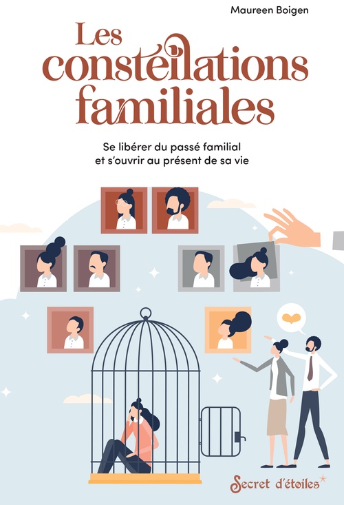 Couverture ebook de Les constellations familiales, de Maureen Boigen