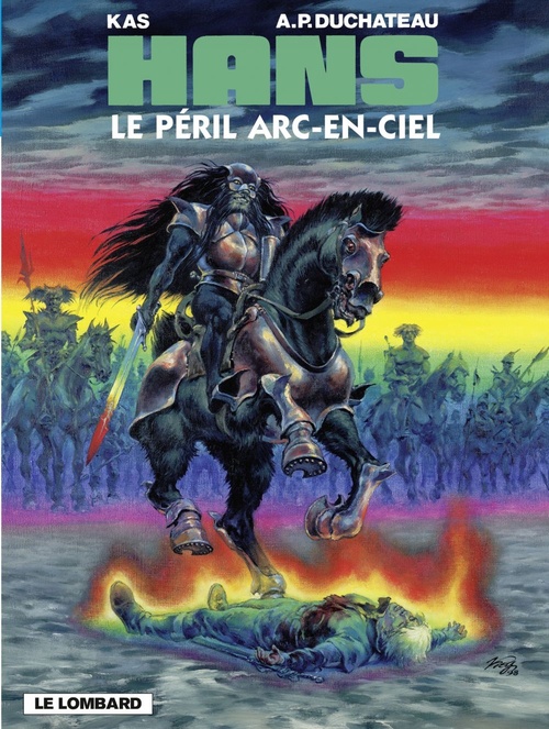 Couverture ebook de Hans - Tome 10 - Le Péril arc-en-ciel, de Duchâteau