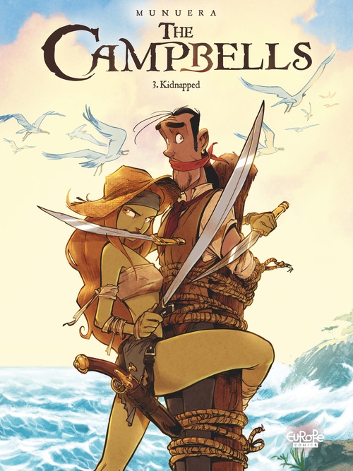 Couverture ebook de The Campbells - Volume 3 - Kidnapped!, de José-Luis Munuera