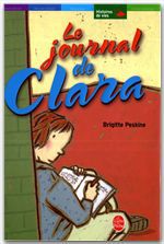 Couverture ebook de Le journal de Clara, de Brigitte Peskine