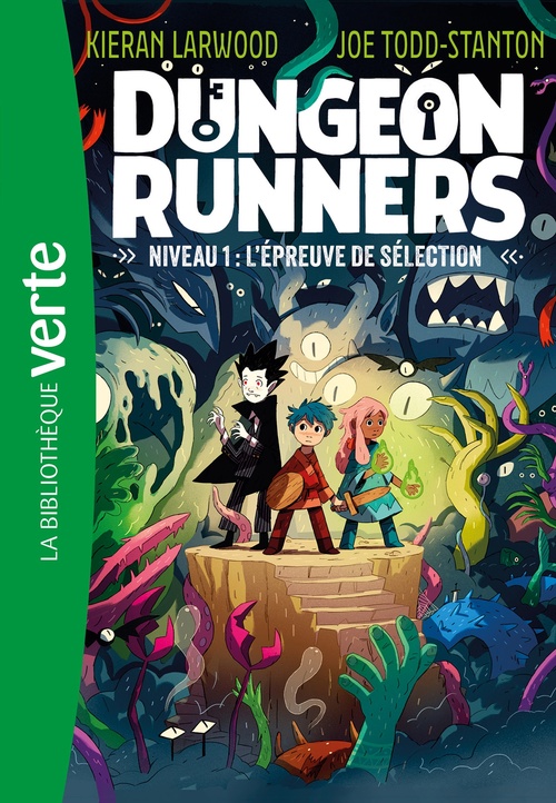ebook cover of Dungeon Runners 01 - Niveau 1 : L'épreuve de sélection, by Kieran Larwood