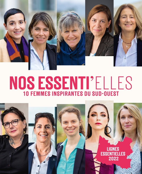 ebook cover of Lignes essentielles 2022 : Nos essenti'elles, by Dominique Mockly