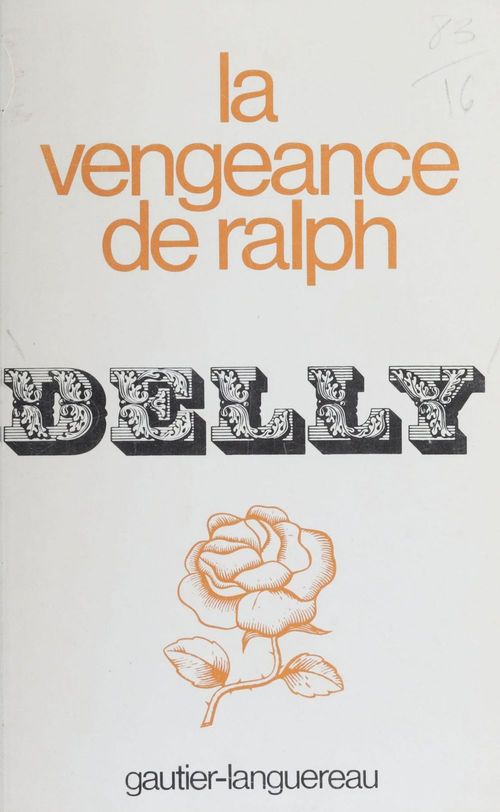 Couverture ebook de La Vengeance de Ralph, de Delly