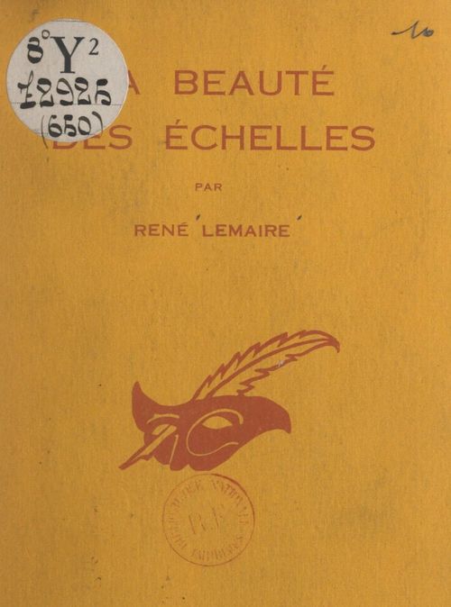 Couverture ebook de La beauté des échelles, de René Lemaire