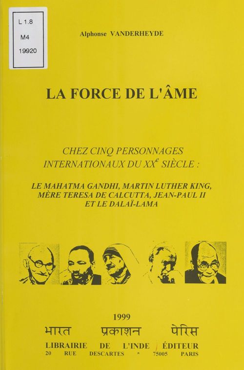 ebook cover of La Force de l'âme, by Alphonse Vanderheyde
