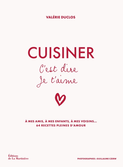 ebook cover of Cuisiner c'est dire je t'aime, by Valérie Duclos