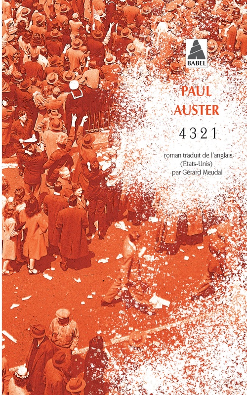 ebook cover of 4 3 2 1, by Paul Auster