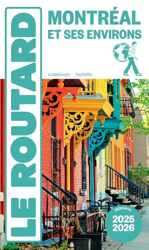 Couverture ebook de Guide du Routard Montréal 2025/26, de Collectif