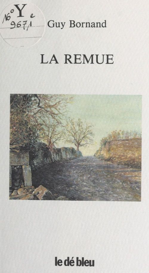 ebook cover of La remue, by Bornand G.