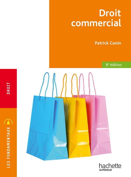 Couverture ebook de Les Fondamentaux - Droit commercial - Ebook epub, de Patrick Canin