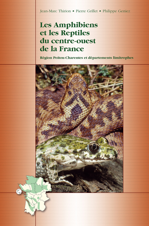 ebook cover of Les Amphibiens et les Reptiles du centre-ouest de la France, by Philippe Geniez, Pierre Grillet, Jean-marc Thirion