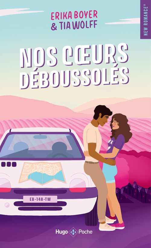 ebook cover of Nos coeurs déboussolés, by Erika Boyer, Tia Wolff
