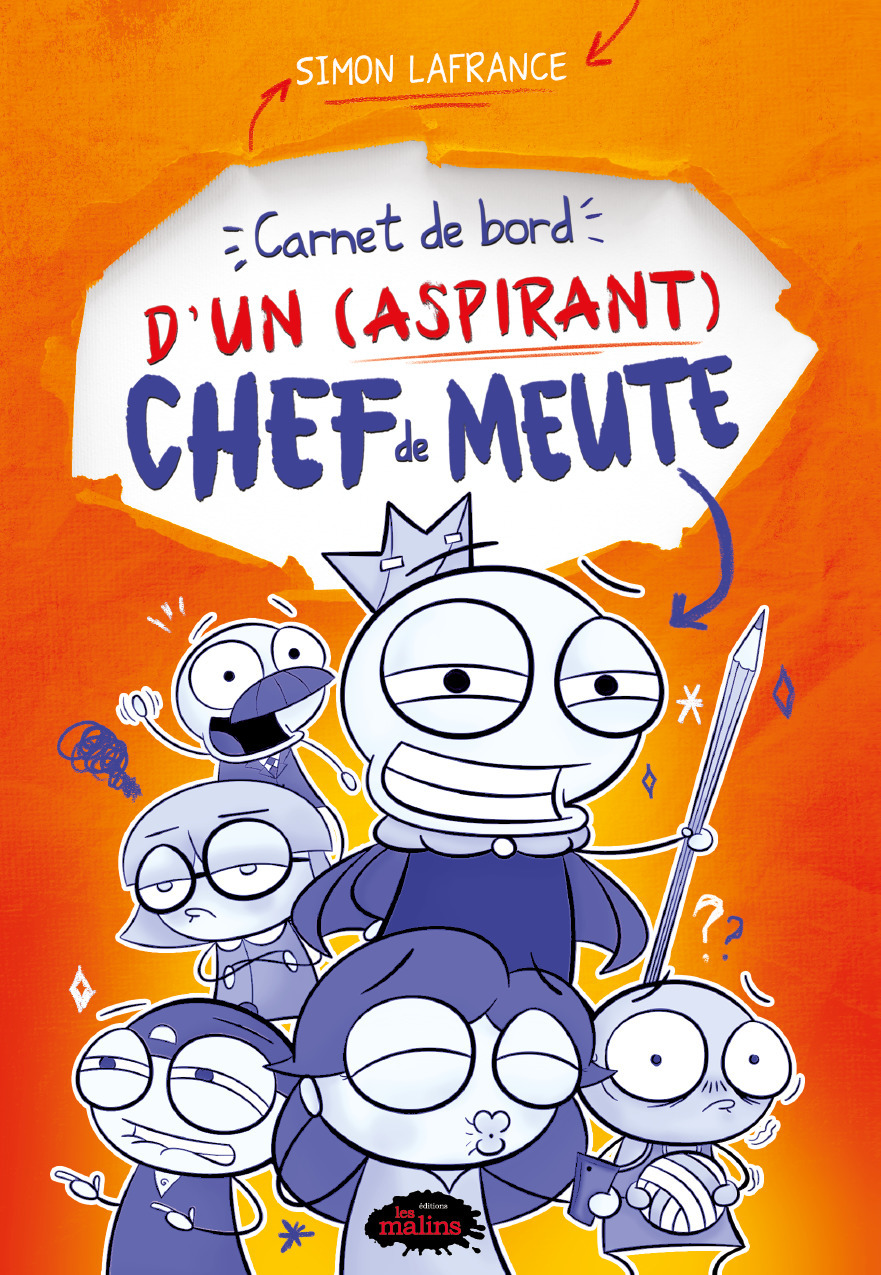 ebook cover of Carnet de bord d'un (aspirant) chef de meute, by Simon Lafrance