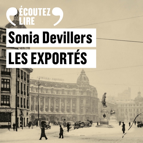 audiobook cover of Les exportés, by Sonia Devillers