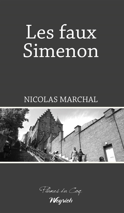 Couverture ebook de Les faux Simenon, de Nicolas Marchal