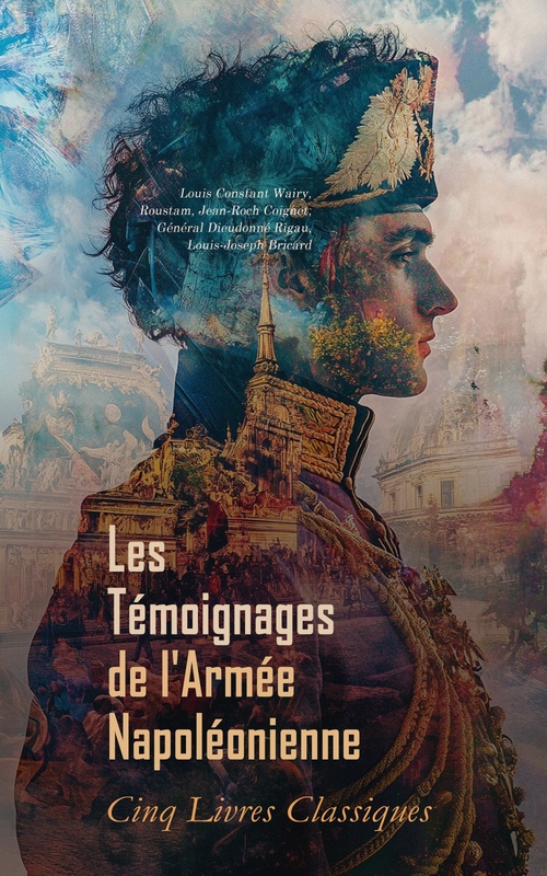 ebook cover of Les Témoignages de l'Armée Napoléonienne : Cinq Livres Classiques, by Dieudonne General Rigau, Jean-Roch Coignet, Louis Constant Wairy, Louis-Joseph Bricard, Roustam