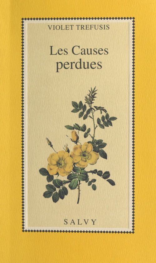 Couverture ebook de Les causes perdues, de Violet Trefusis