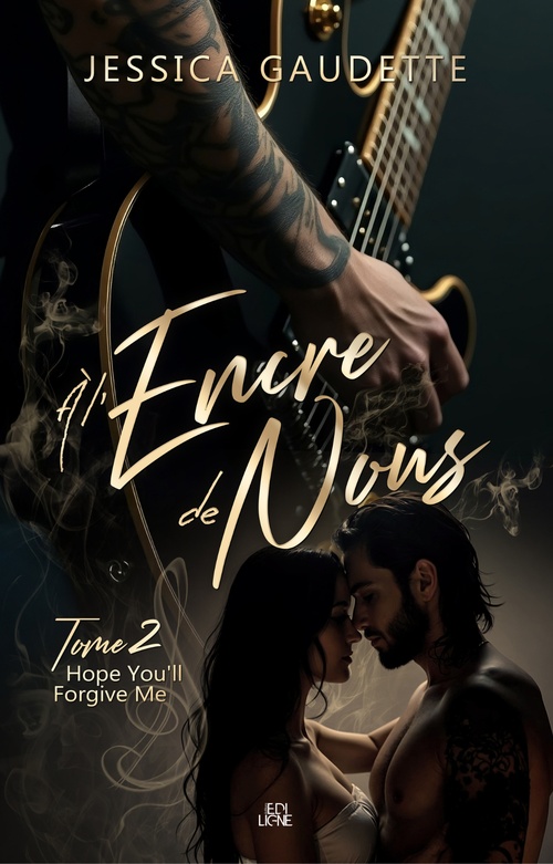 ebook cover of À l'encre de nous, by Jessica Gaudette