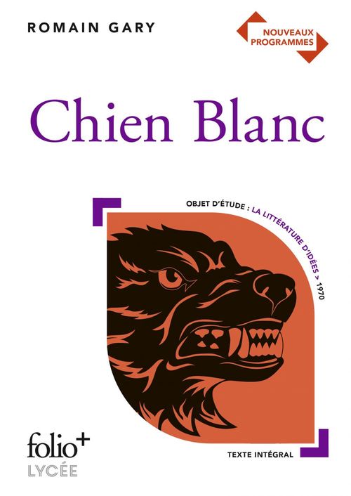 Couverture ebook de Chien Blanc, de Romain Gary