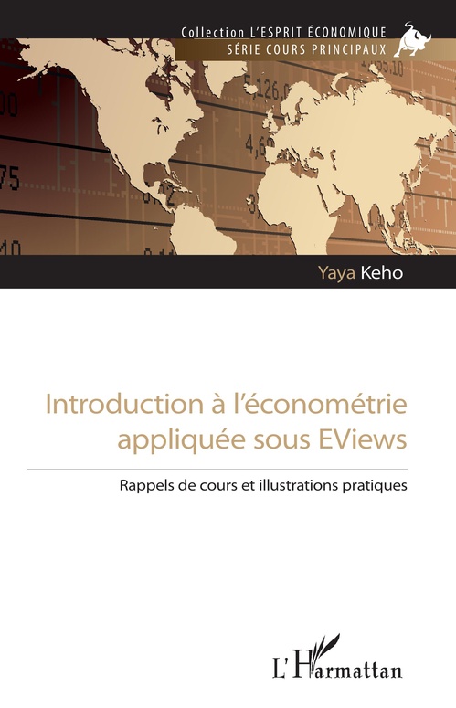ebook cover of Introduction à l'économétrie appliquée sous EViews, by Yaya Keho