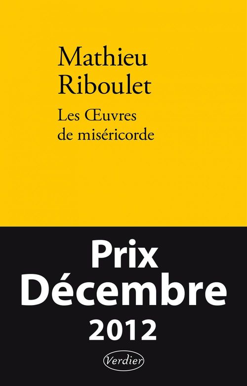 Couverture ebook de Les oeuvres de miséricorde, de Mathieu Riboulet