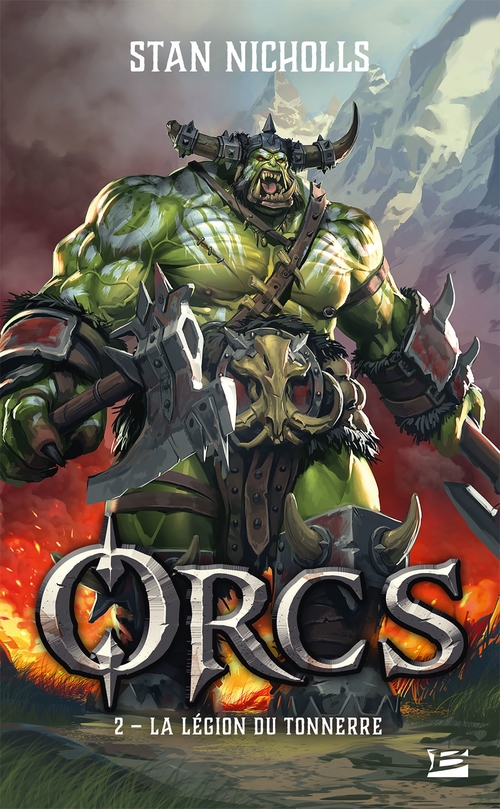ebook cover of Orcs, T2 : La Légion du tonnerre, by Stan Nicholls