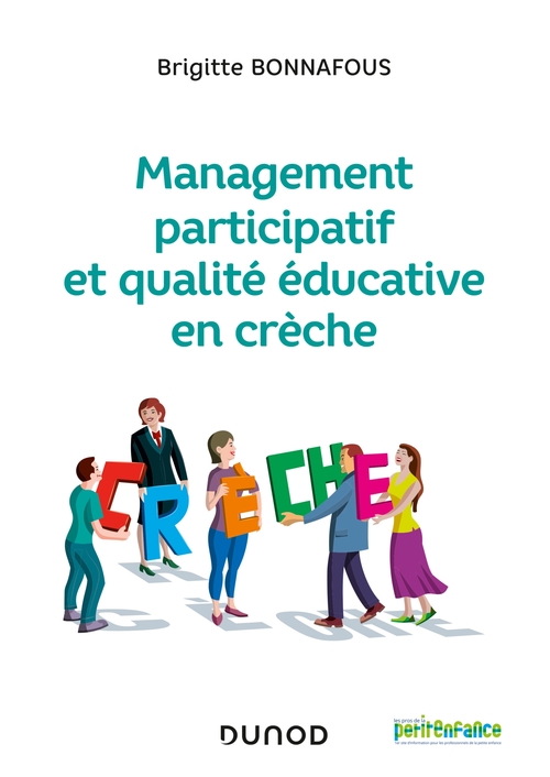 Couverture ebook de Management participatif et qualité éducative en crèche, de Brigitte Bonnafous