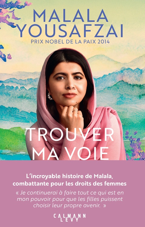 ebook cover of Trouver ma voie, by Malala Yousafzai