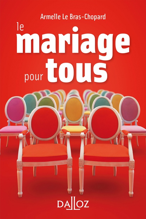 ebook cover of Le mariage pour tous, by Armelle Le bras-chopard