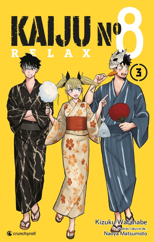 ebook cover of Kaiju n°8 Relax T03, by Kizuku WATANABE