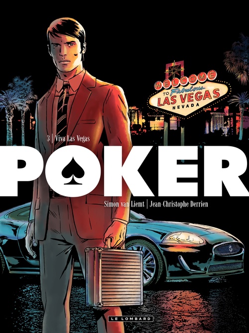 Couverture ebook de Poker - tome 3 - Viva Las Vegas, de Derrien, Van Liemt