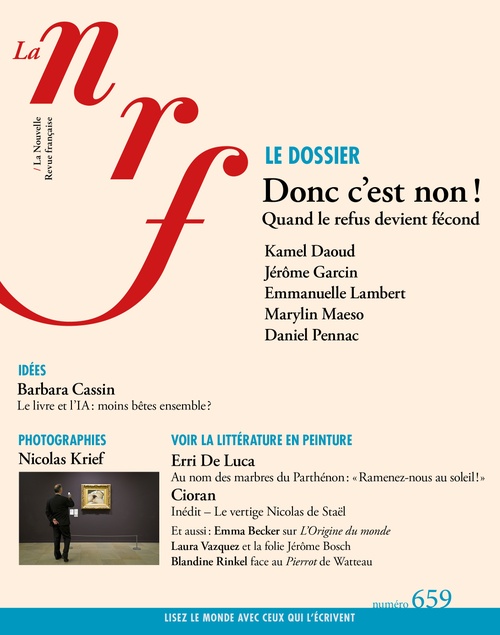 ebook cover of La Nouvelle Revue Française N° 659, by Collectifs