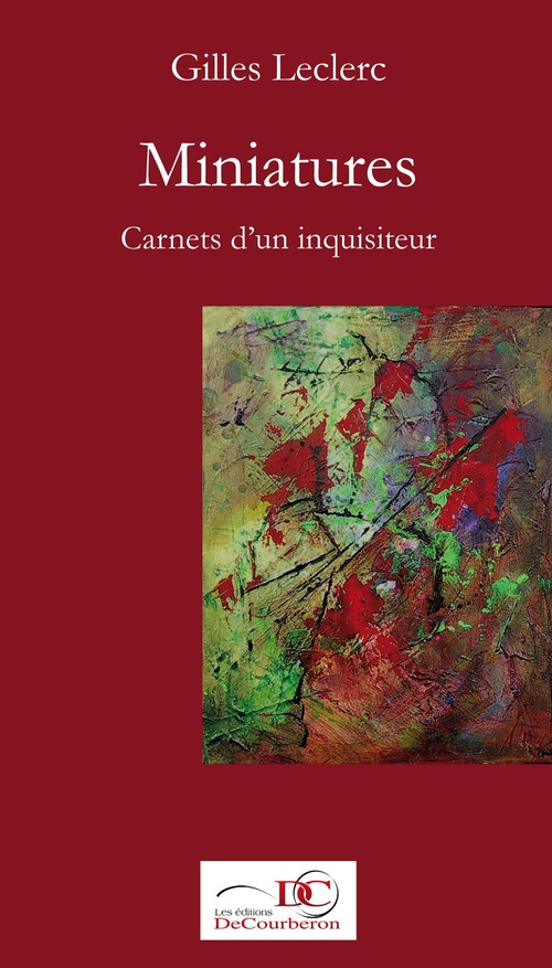ebook cover of Miniatures. Carnets d'un inquisiteur. Tome 1., by Gilles Leclerc