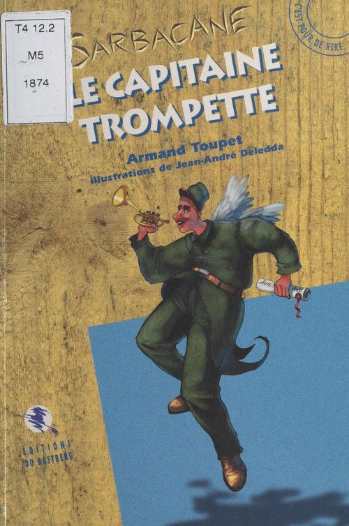 ebook cover of Le Capitaine trompette, by Toupet/Deledda