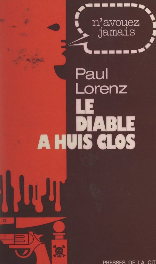 ebook cover of Le diable à huis clos, by Paul Lorenz