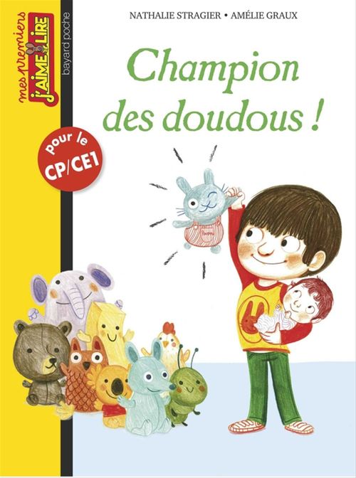 ebook cover of Champion des doudous, by Nathalie Stragier