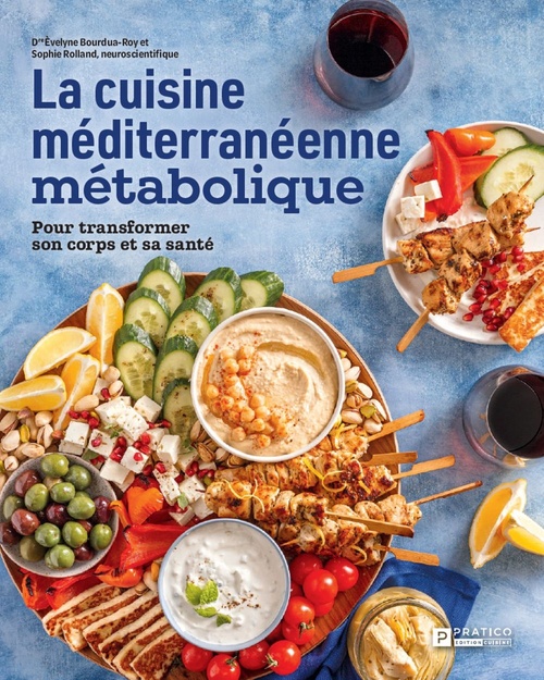 ebook cover of La cuisine méditerranéenne métabolique, by Bourdua-Roy Evelyne