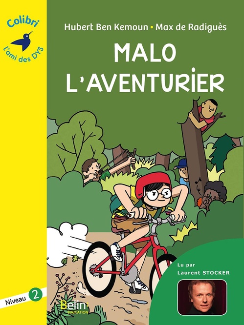 ebook cover of Malo l'aventurier, by Hubert Ben Kemoun, Max de Radiguès