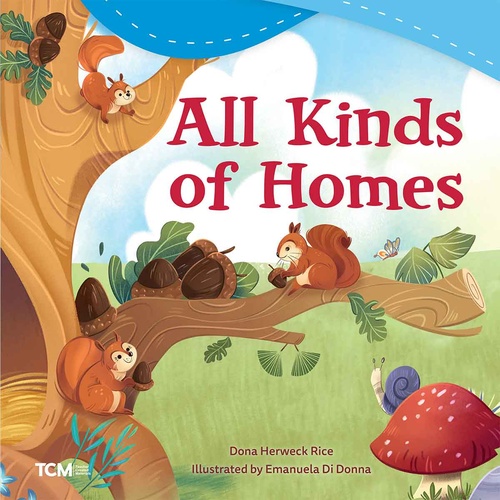 Couverture ebook de All Kinds of Homes, de Dona Herweck Rice