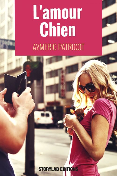 Couverture ebook de L'amour chien, de Aymeric Patricot