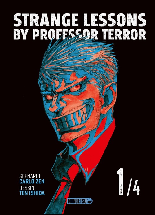 Couverture ebook de Strange Lessons by Professor Terror T01, de Carlo Zen, Ten Ishida