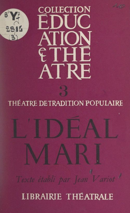 ebook cover of L'idéal mari, by Jean Variot