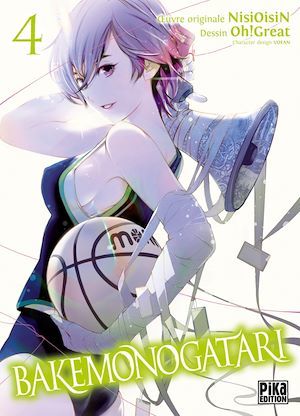 Couverture ebook de Bakemonogatari T04, de Nisioisin, Oh! Great