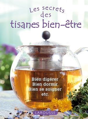 Couverture ebook de Les tisanes bien-être, de Bénédicte Boudassou