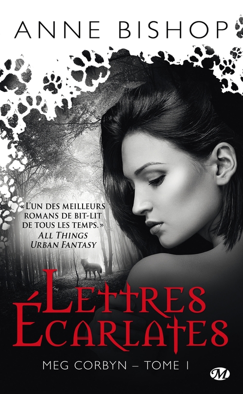ebook cover of Meg Corbyn, T1 : Lettres écarlates, by Anne Bishop