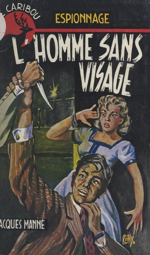 Couverture ebook de L'homme sans visage, de Jacques Manne